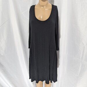 Garnet Hill Long Sleeve Black Women's S